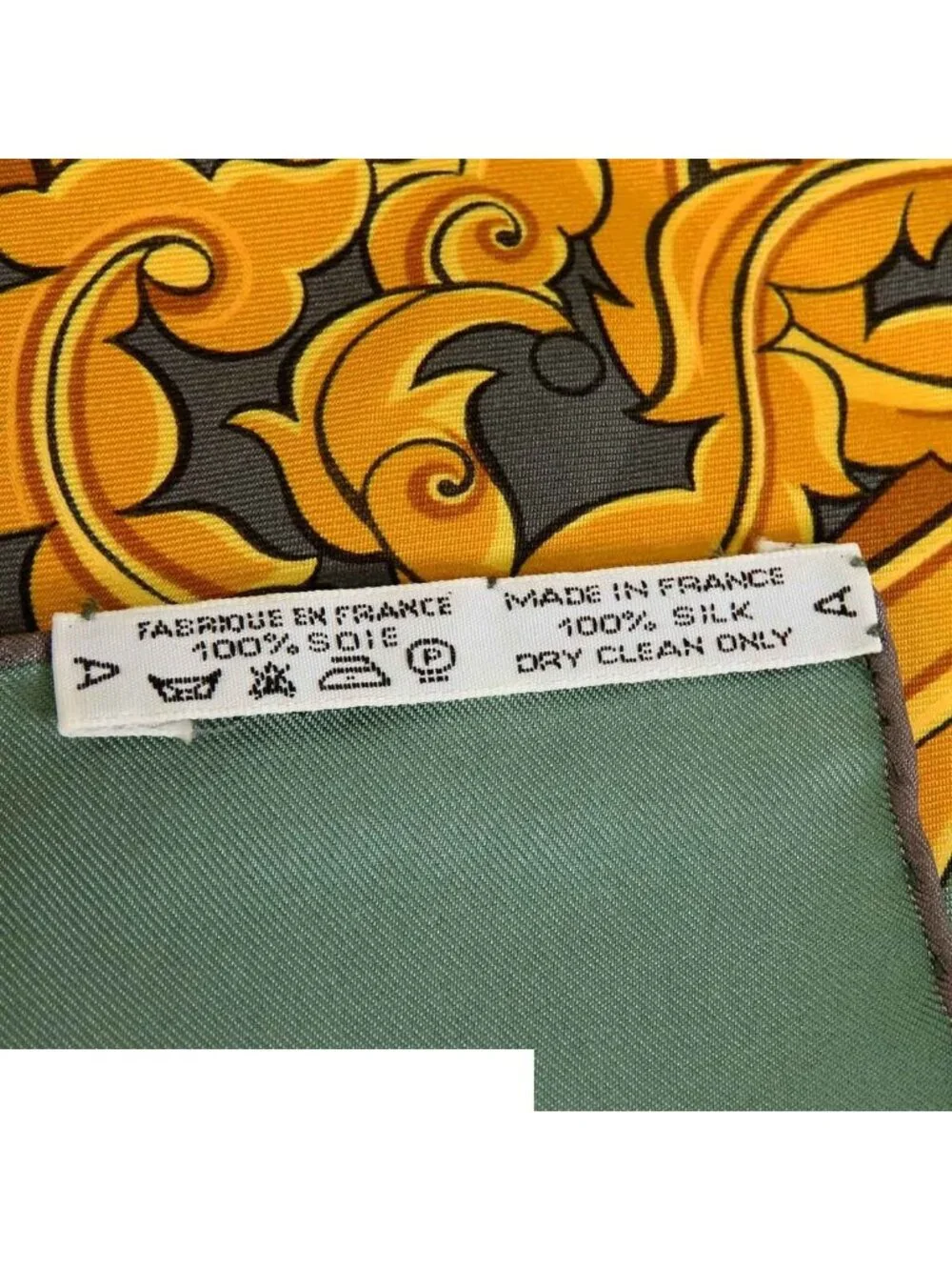 Hermes Carre 90 Red Gray Yellow Silk Animaux Solaires Sun Animals Scarf